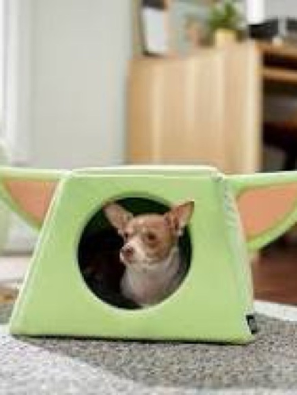 Star Wars Green & Pink Baby Yoda-Inspired Small Pet Hideout